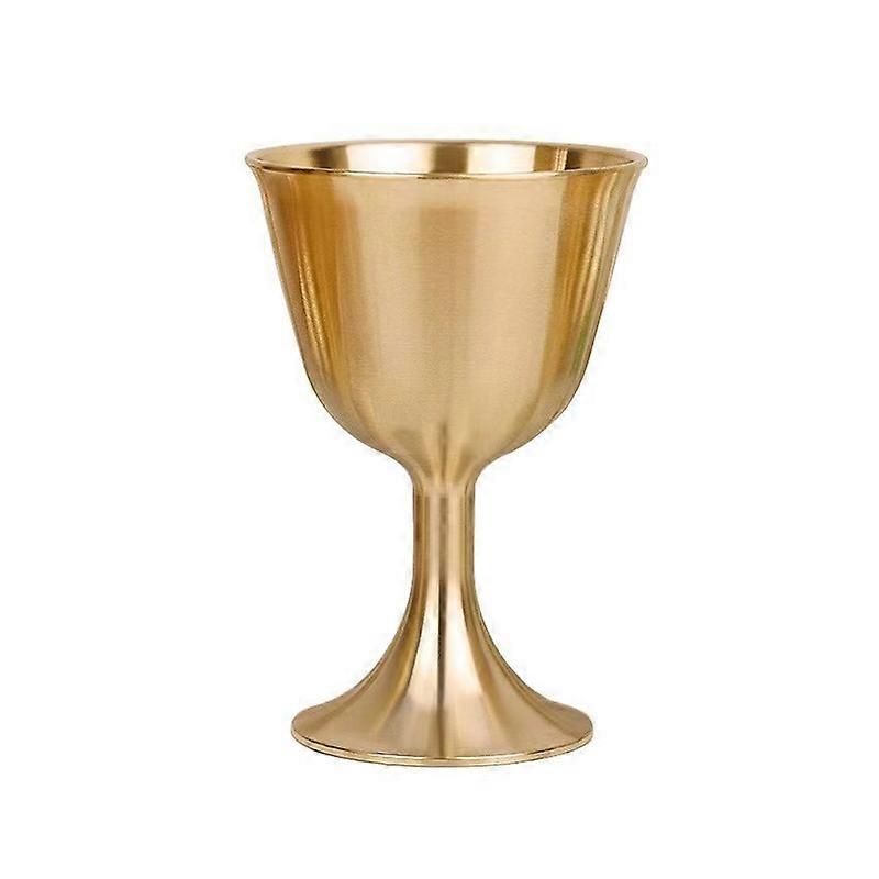 (New arrival) Bar Cocktail Whiskey Pure Copper Goblet, Standard sizes: Medium