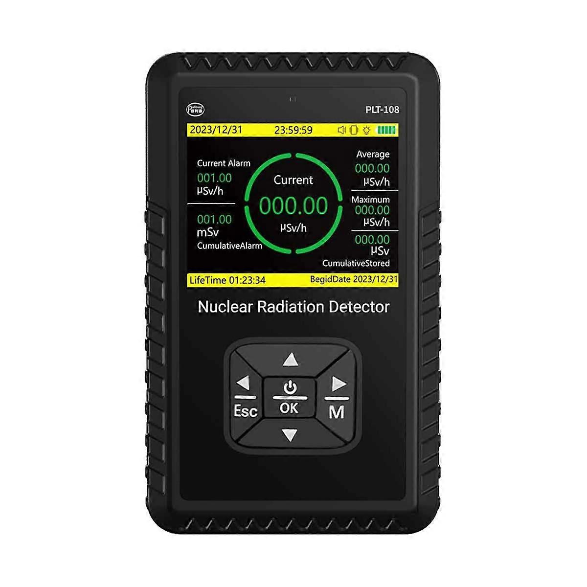 Geiger Counter Nuclear Radiation Detector - Handheld with LCD Display