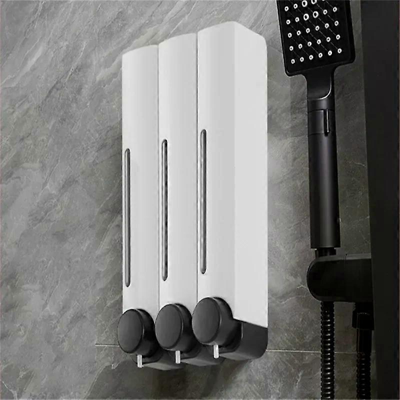 unbrand Distributeur de savon de salle de bain 420 ml Désinfectant pour les mains mural Distributeur