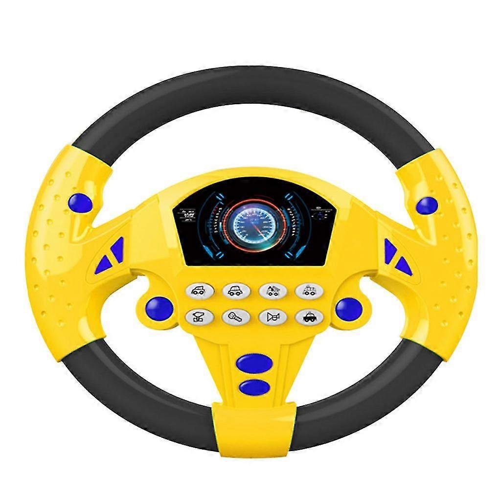 Children's Simulation Small Steering Wheel Copilots Simulated Steering Toy