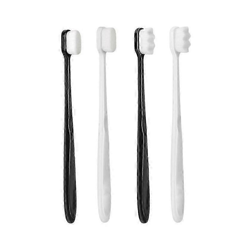 4Pcs Extra Soft Micro-Nano Toothbrush For Sensitive Gums Home Supply