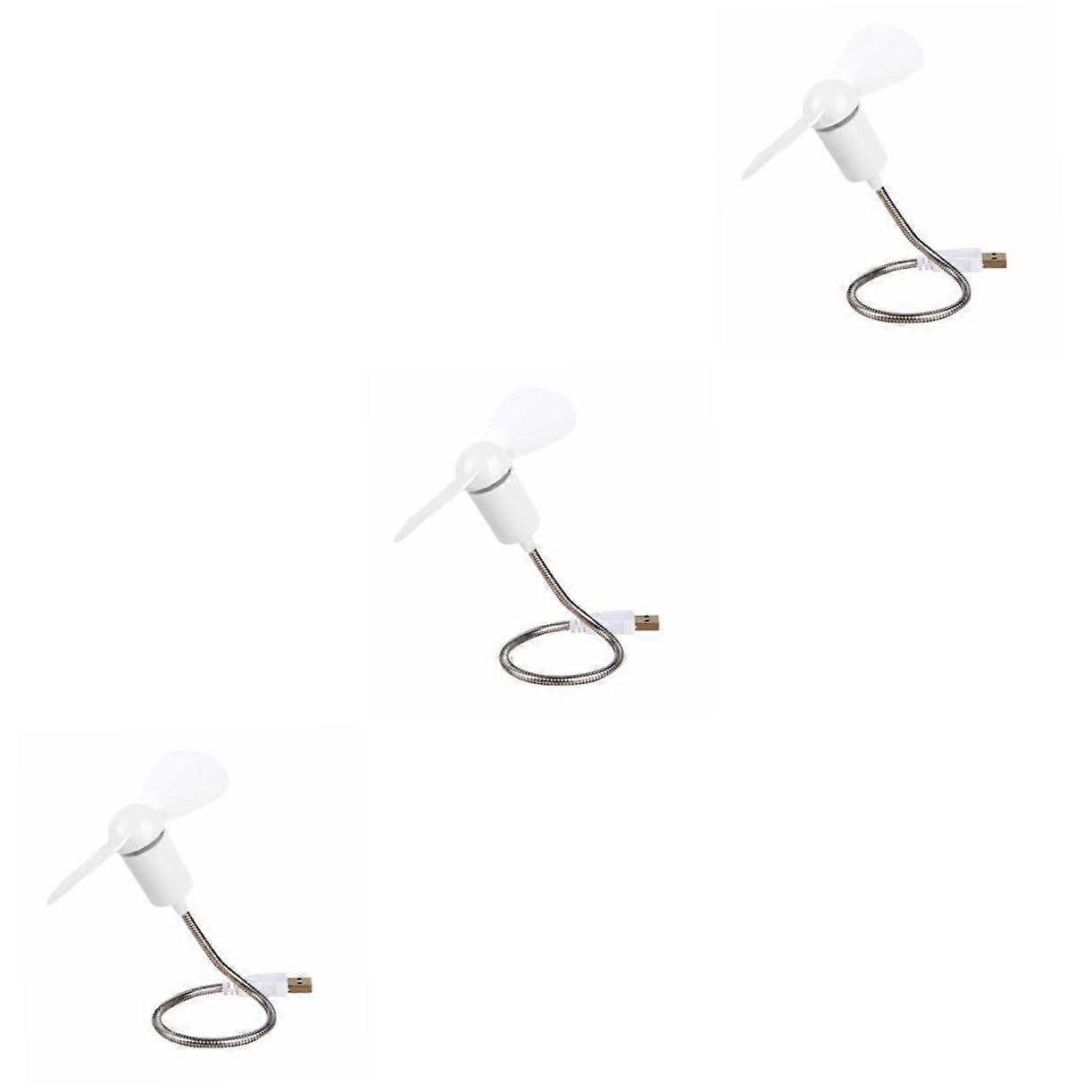 Didiseaon USB Mini Fan 12 Pieces Bendable Small Leaf Fan for Car and Computer Use, Portable and Lightweight Design