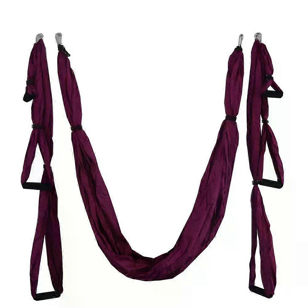 2.5*1.5 M Aerial Yoga Hammock Anti-gravity Inversion Swing OR Yoga Extend Belt + Ceiling Hanging Tray for Home Gym
