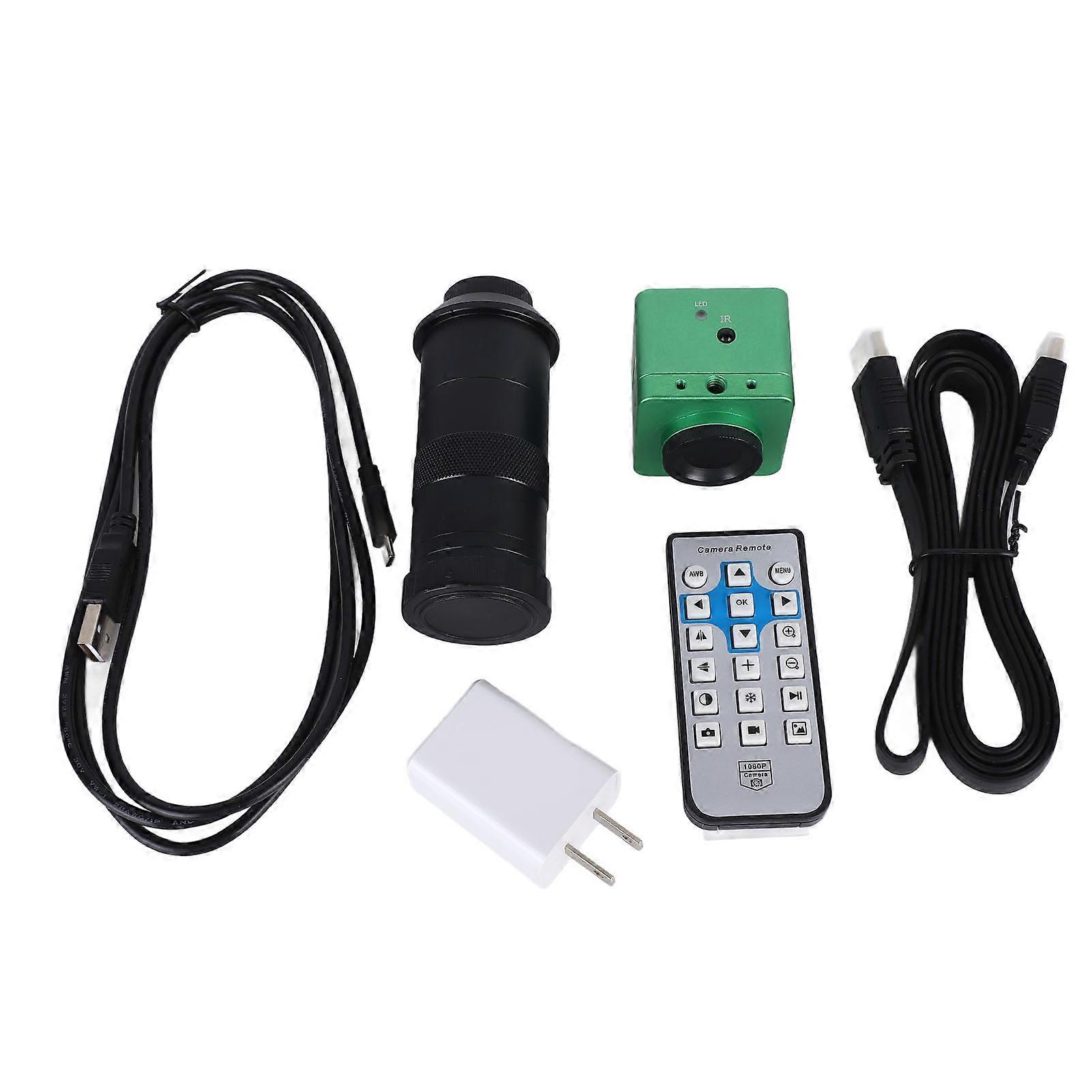 4K 41MP HD USB Industrial Microscope Camera Kit - Adjustable Magnification & C Zoom