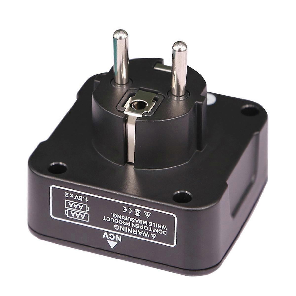 -E8ER Steckdosentester Smart Voltage Detector Outlet Checker EU-Stecker