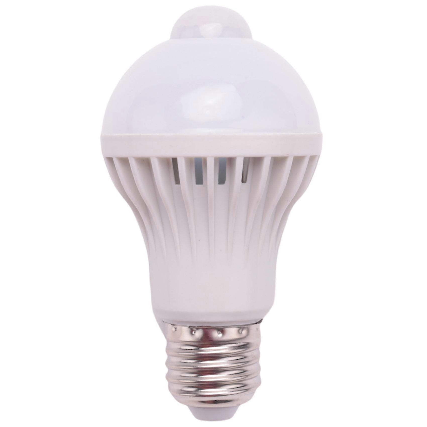 E27 Led Bulb Light Motion Sensor Light LED PIR Motion Sensor Lamp Globe Bulb Light Lamp, 5W