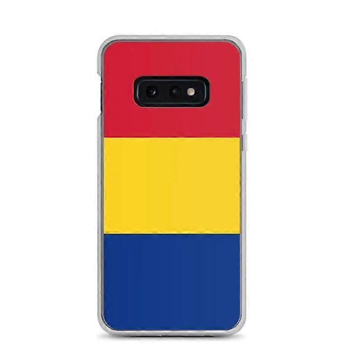 Phone Case - Samsung - Galaxy S10e - Romania Flag - Flexible - Multi-color