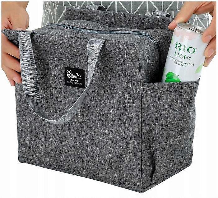 Thermal Bag Insulating Lunch Box Large On Frame Drinks Food Picnic