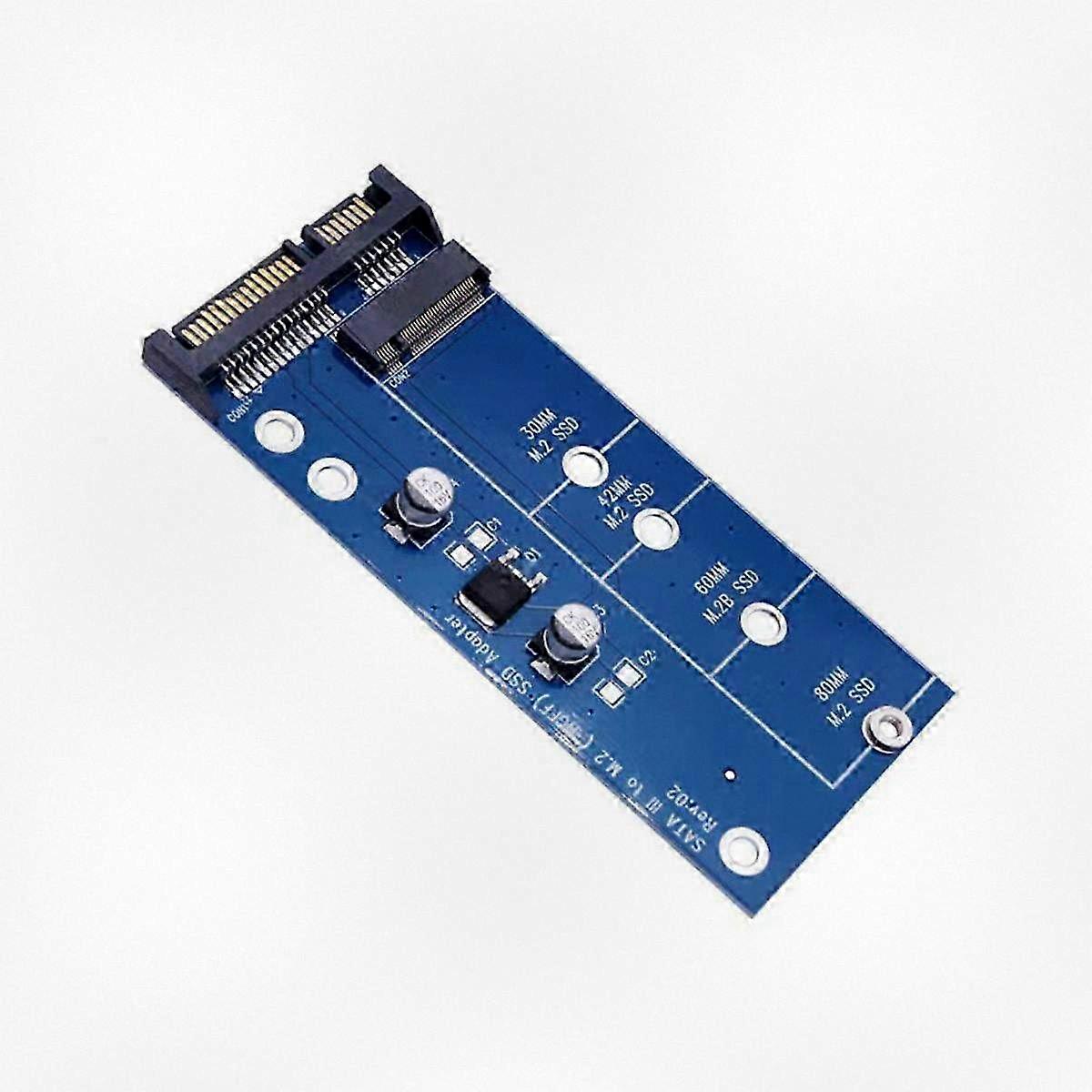 M.2 to SATA 3 Adapter Card for SSD Expansion, Compatible with Various M2 Devices, B Key Supported, High-Speed Data Transfer