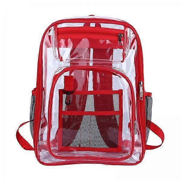 Clear Waterproof Backpack with Adjustable Straps - Ideal for Outdoor Adventures