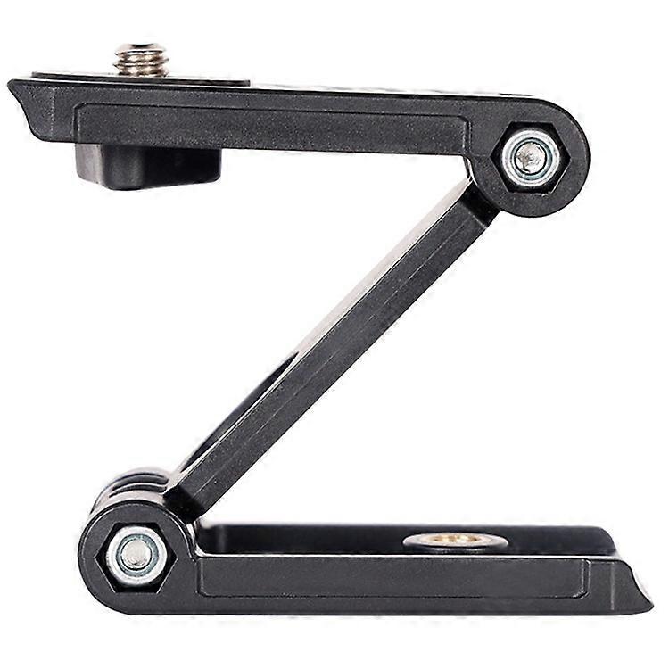 B037 Compatible For GoPro Camera Z-Shaped Folding Mounting Plate Quick Release Plate Mount Base
