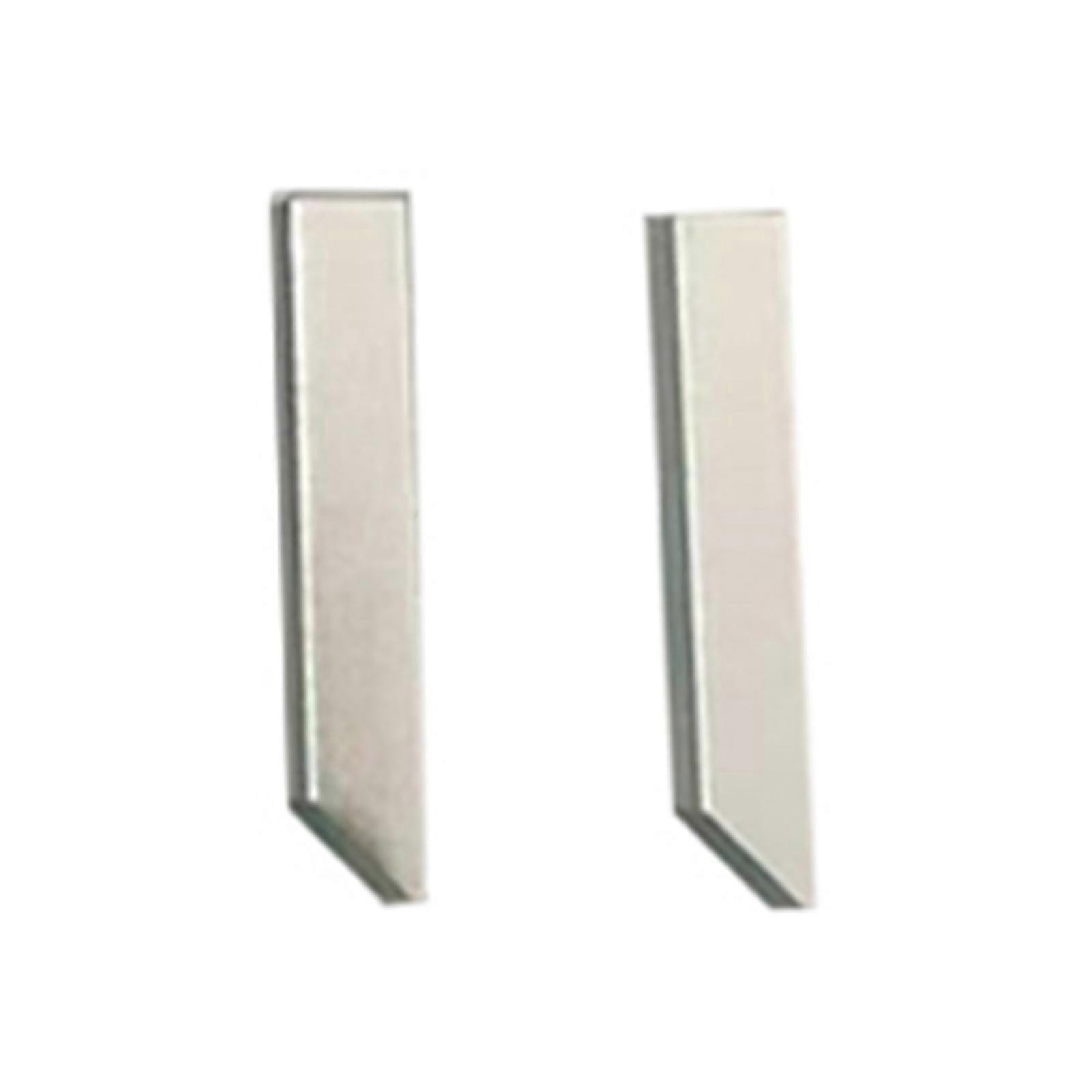 2Pcs Aluminum Check Bar For Head & Guide Gauge Mechanical Alignment Multicolor