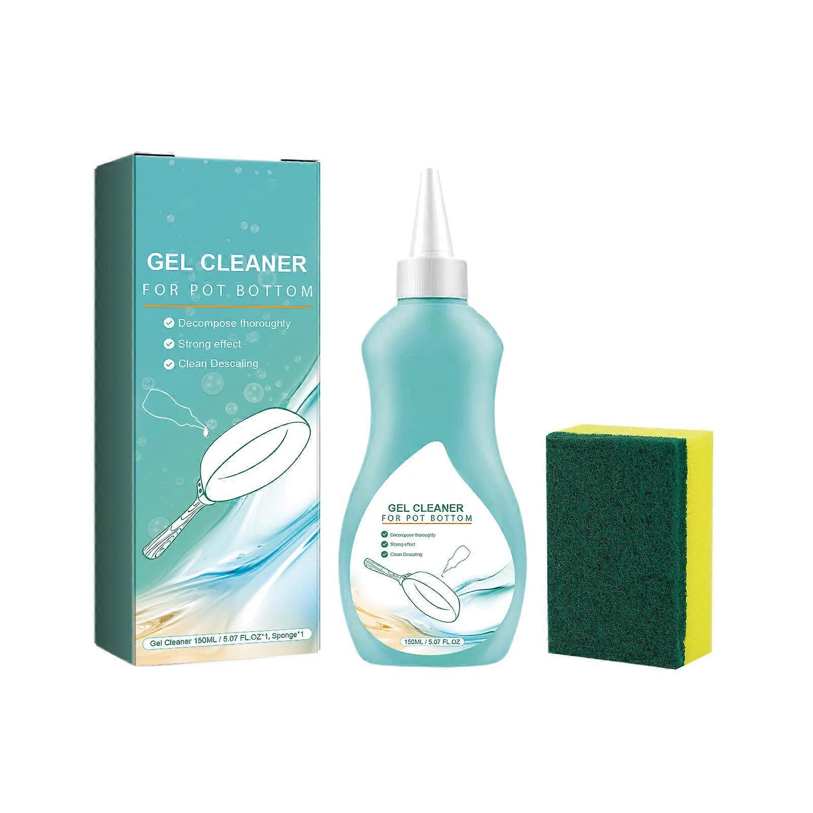 Gel Cleaners for Cookware Bottom Black Pots Bottom Cleaners Gel Rust Cleaners Decontamination Rust Removers Polishing