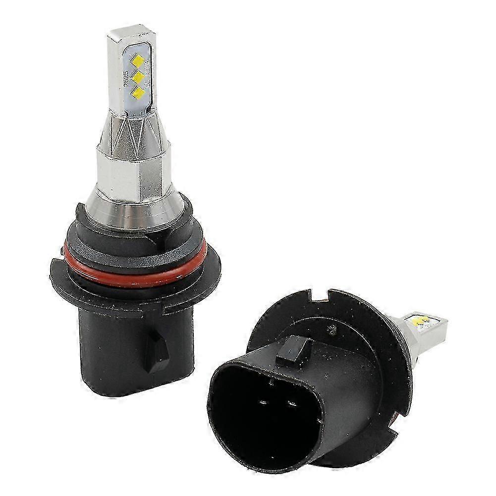 9007 9004 Hb5 Led Headlight 6000k Ip67 Water Resistant And Designed For Use In Heavy Rains Heatsink Aluminum Shell