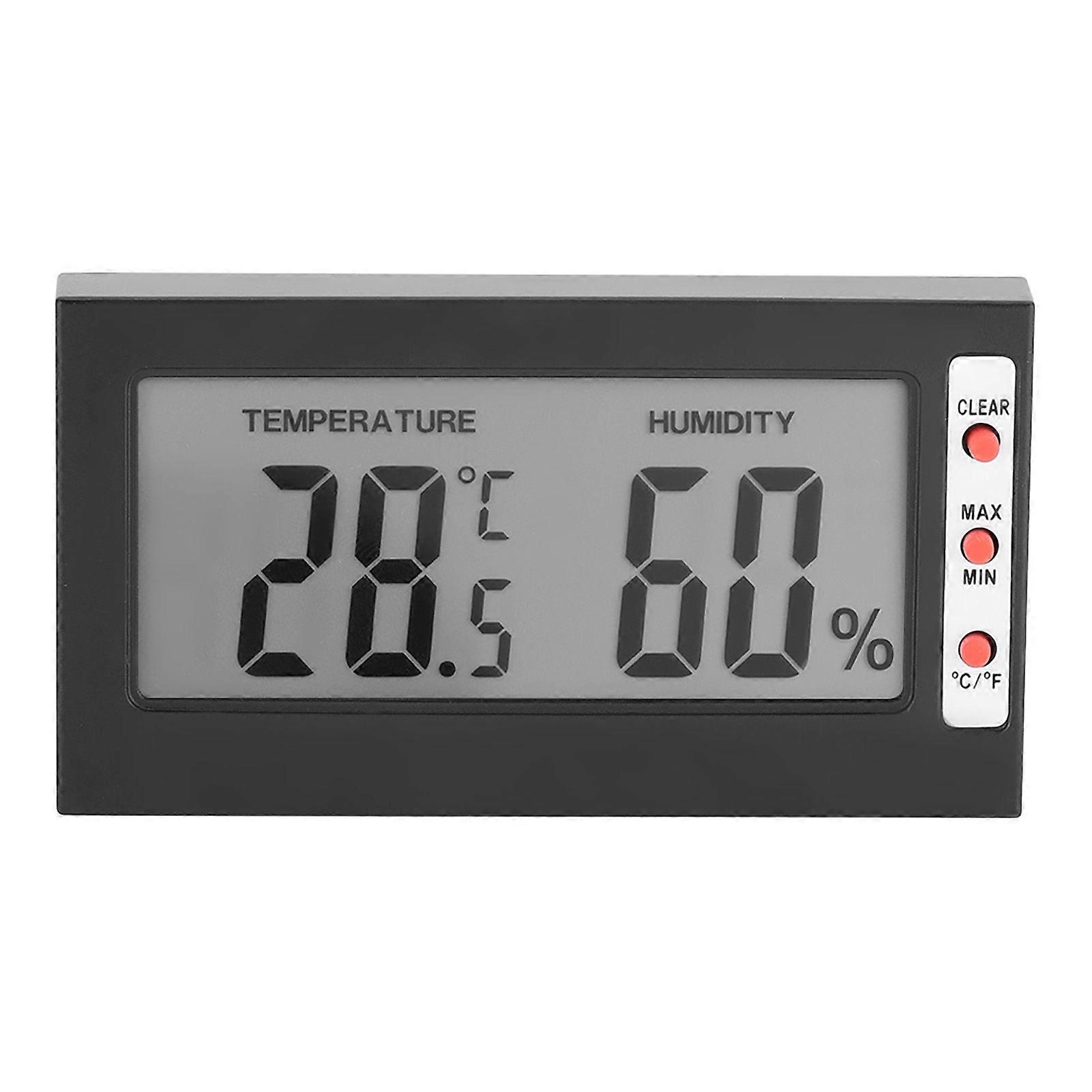 High quality  Digital LCD Thermometer and Hygrometer Switchable Fahrenheit