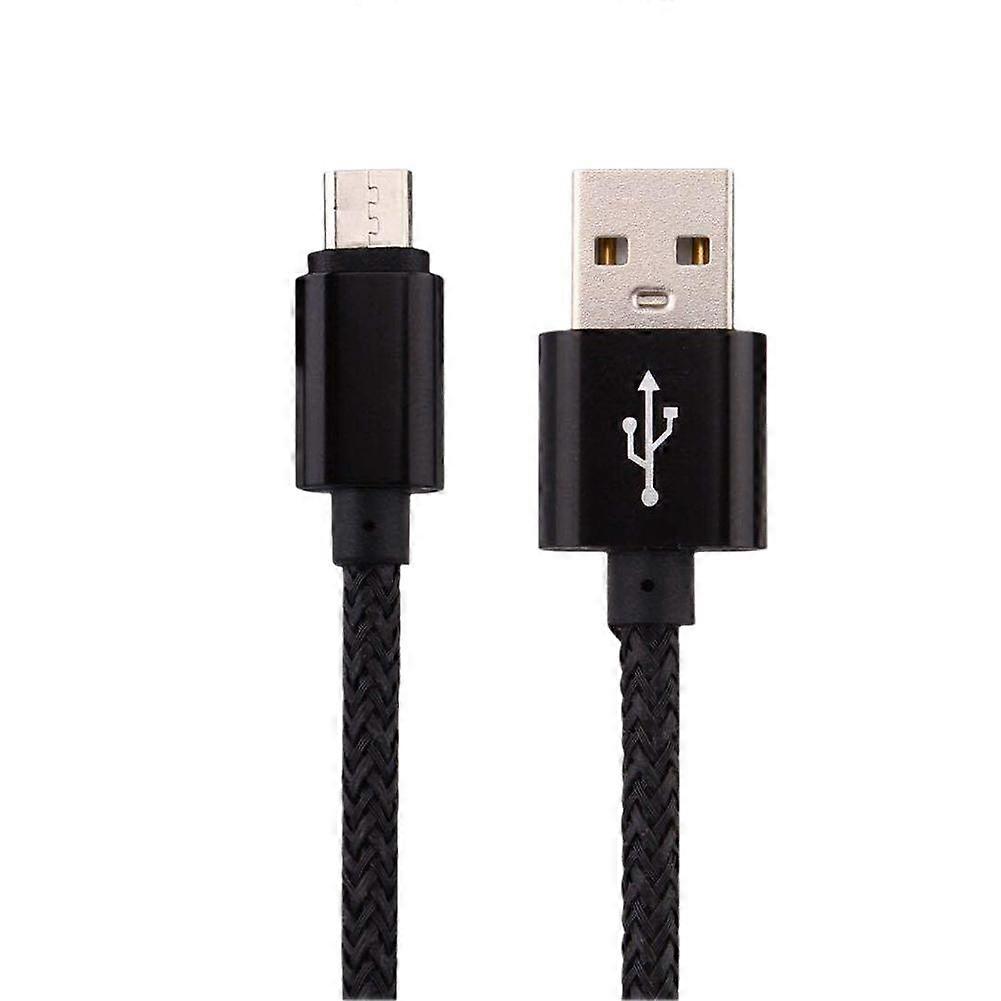 Fast Charge Nylon Braided Data Cable - Multi-Color, Durable & High-Speed Transmission