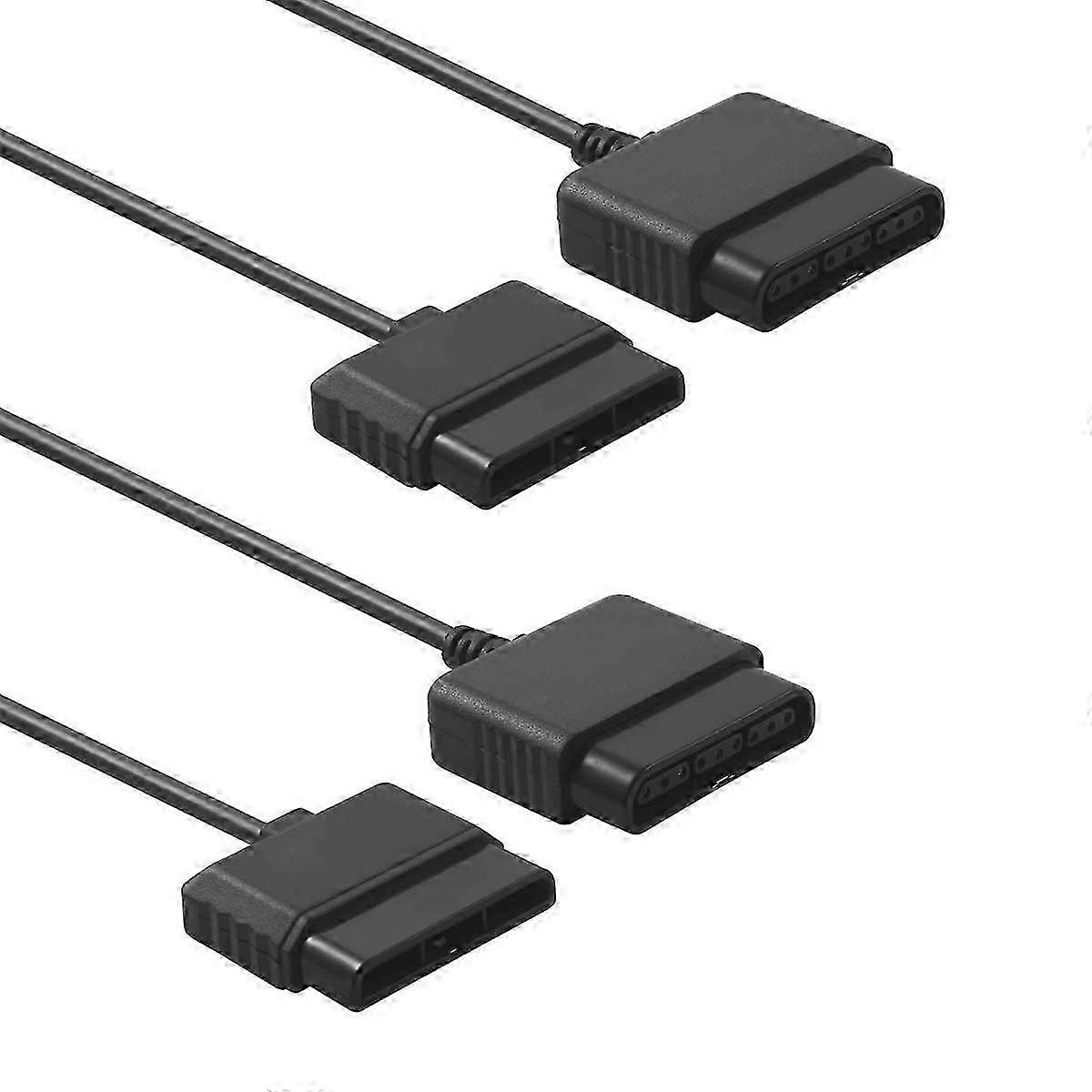 2 Pack Controller Extension Cable, 1.8m Extension Cord for Compatible Sony Game Consoles - Durable and Convenient Solution for Gamers