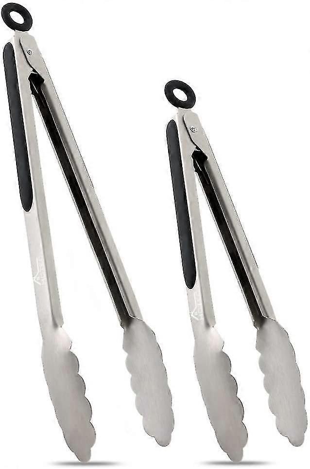 Stainless steel kitchen tongs [jkw]