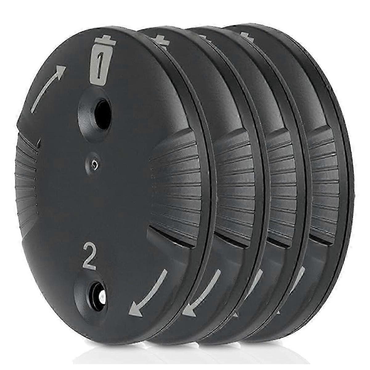 ل Cerushield Disk V2.0 ل Phonak ، 4 قطع السمع واقي شمع الأذنأسود SZRH A-S531