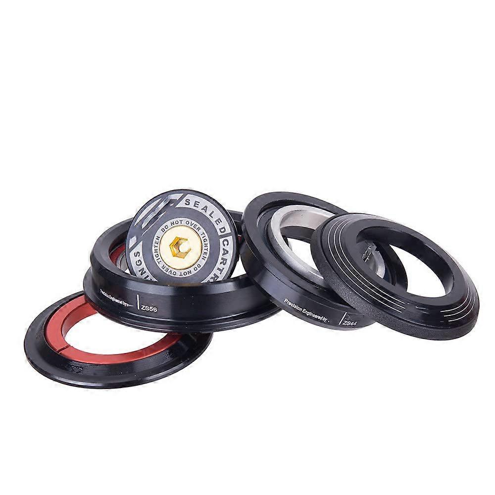 Bicycle Headset Headset 44 mm 56 mm Tapered Bicycle Cycling Tapered Straight Fork Headset Bicycle Top Cap Expander for 4456ST MTB