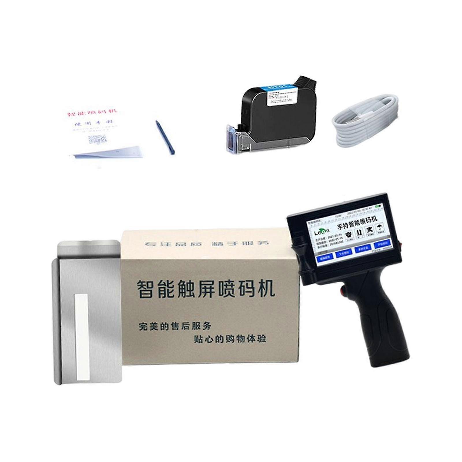 Handheld Inkjet Printer Coding Machin Quick Drying for Carton Number Qrcode