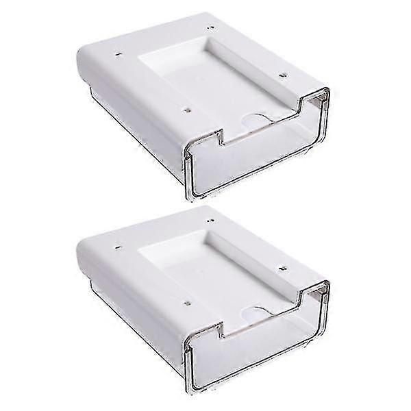 2 pcs Under Desk Drawers Under Desk Drawer Hidden Under Desk Drawer