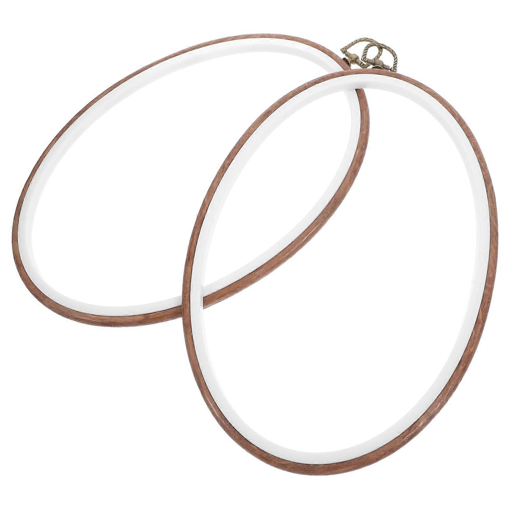 Embroidery Tool Circular Plastic Embroidery Hoop Frame Needlework DIY Craft Home Decor