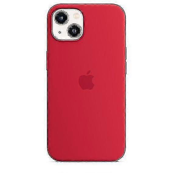 لجراب سيليكون iPhone 13 مع غطاء واقي من MagSafe مقاوم للصدمات