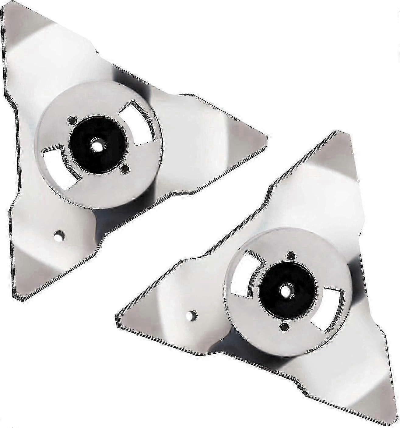 ロボモウロボット芝刈り機用交換ブレード2枚パックRS、TS、MS、RC、TC、MCモデル、ステンレス鋼版0617