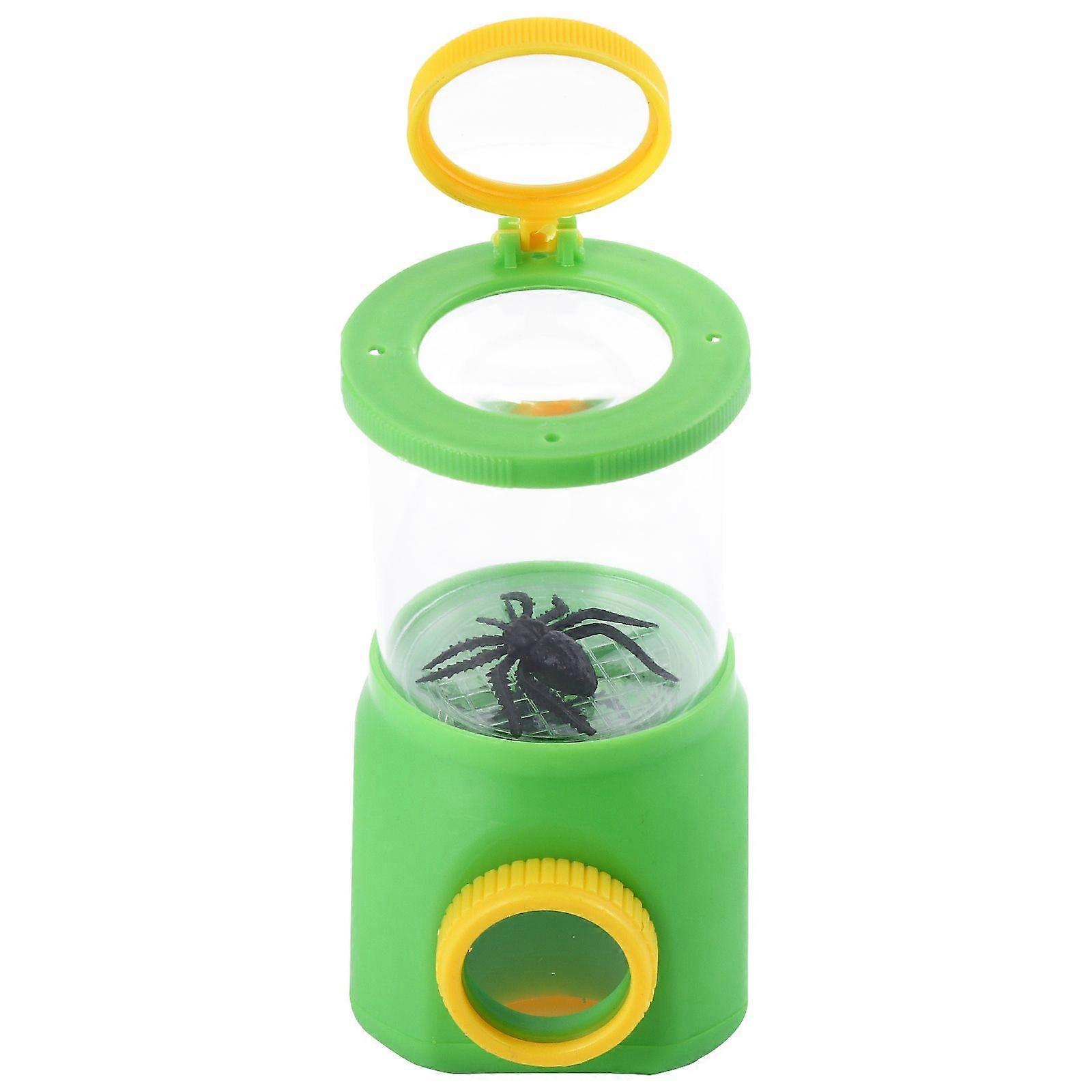Creative Kids Exploration Tool Double Lens Insect Observation Box (Light Green)
