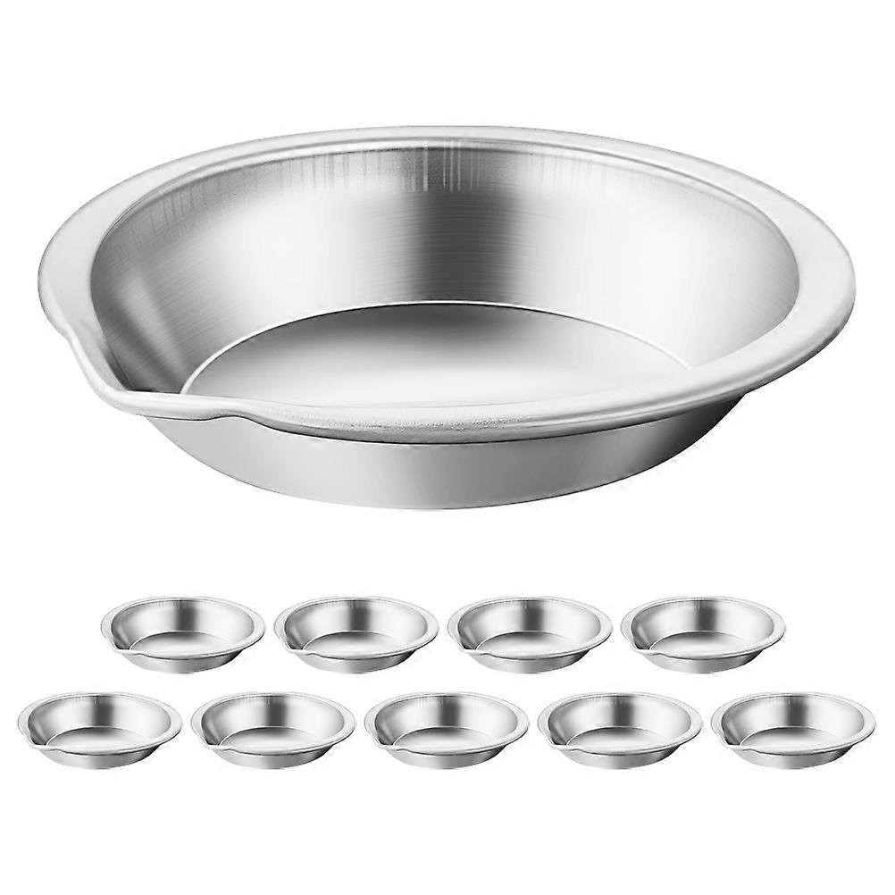 Stainless Steel Paint Palette for Color Mixing and Painting Ideal for Artists Silver Portable and Durable 10pcs