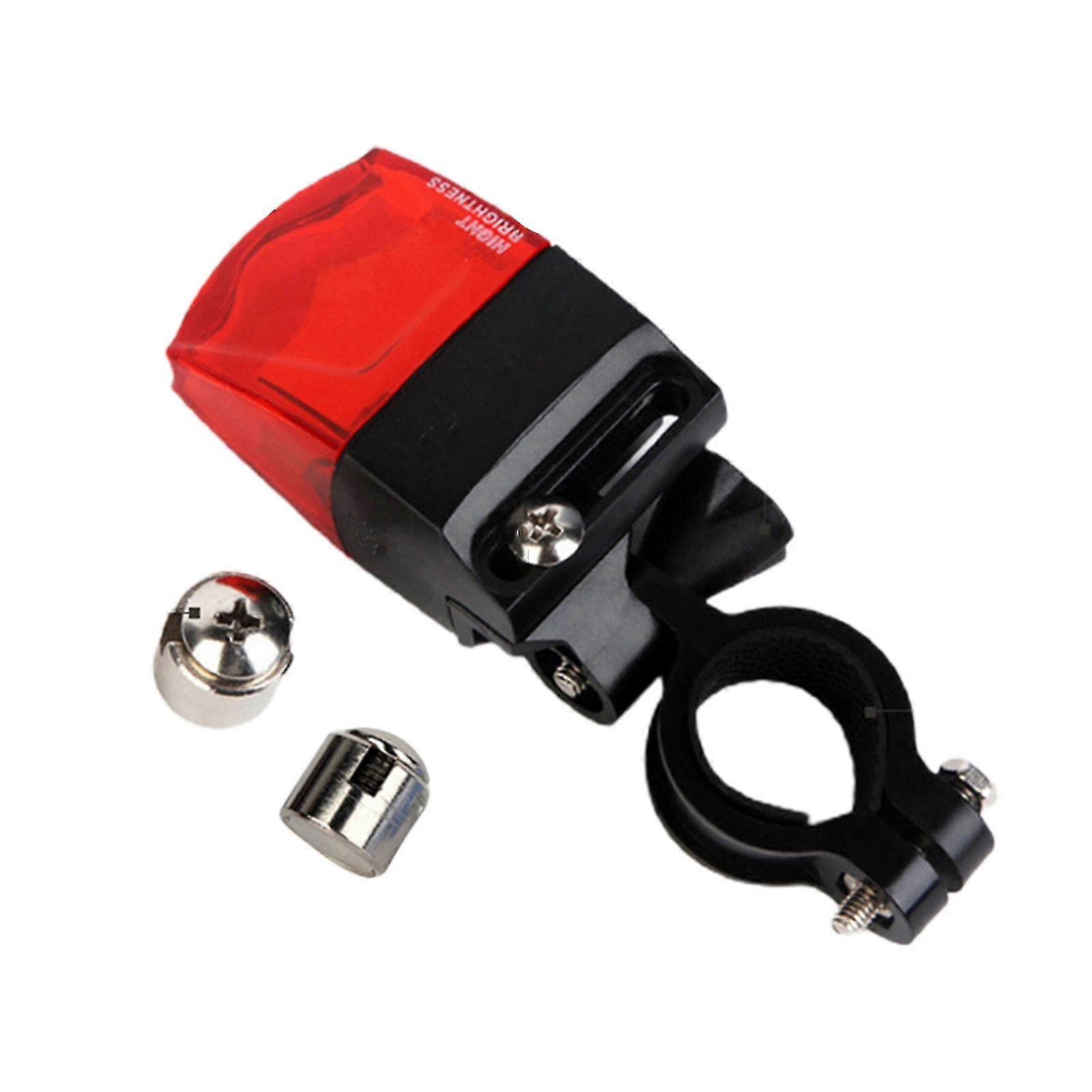 Self-Powered Magnetic Bike Tail Light - Waterproof LED Bicycle Rear Light for MTB Cycling with Electromagnetic Induction