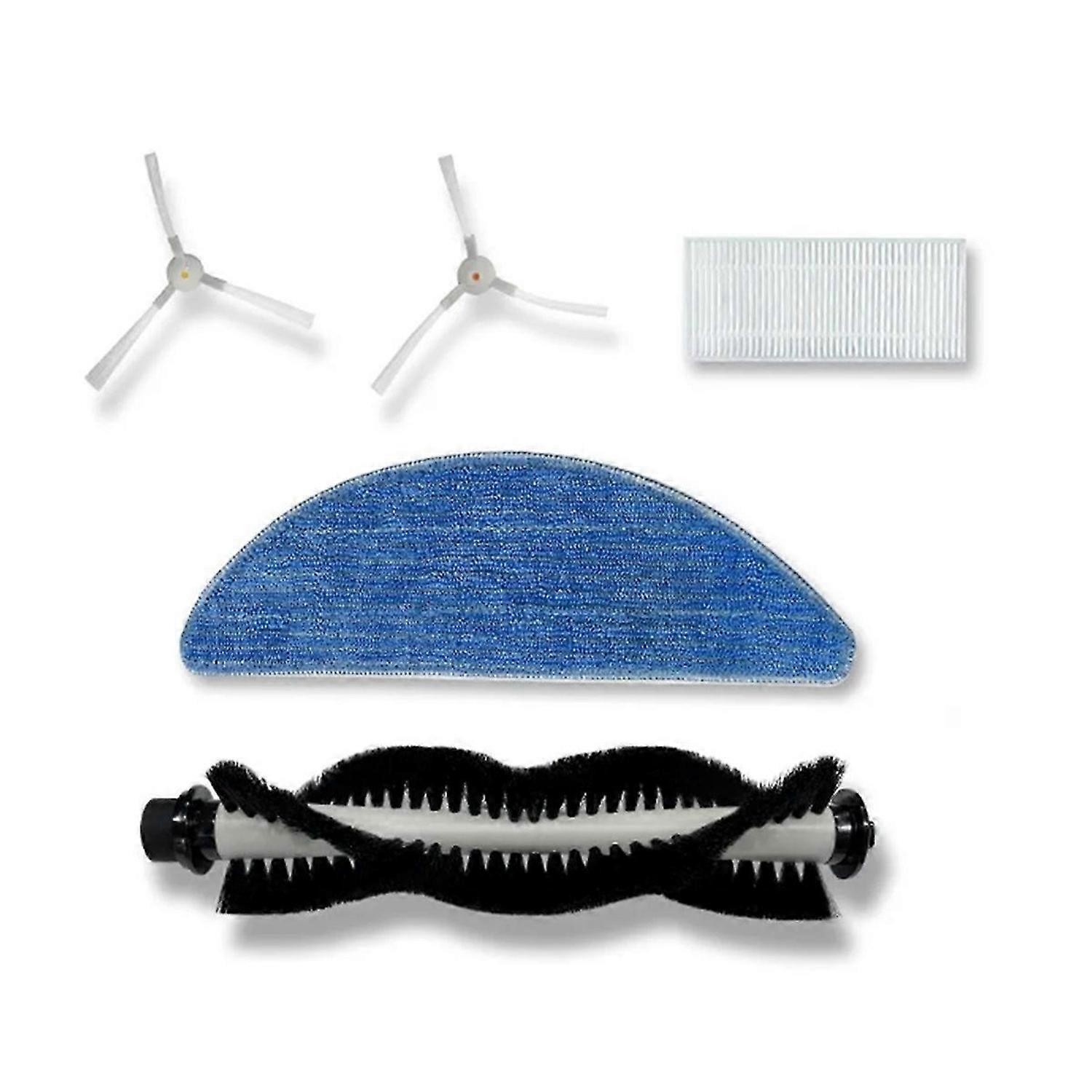 Accessories Kit for ABIR R30 Robot Vacuum Cleaner Washable Main Side Brush Mop Cloth Filter Replacem
