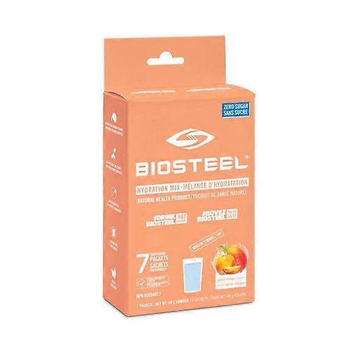 Biosteel Hydration Mix Peach Mango, 7 Count (6 Pack)
