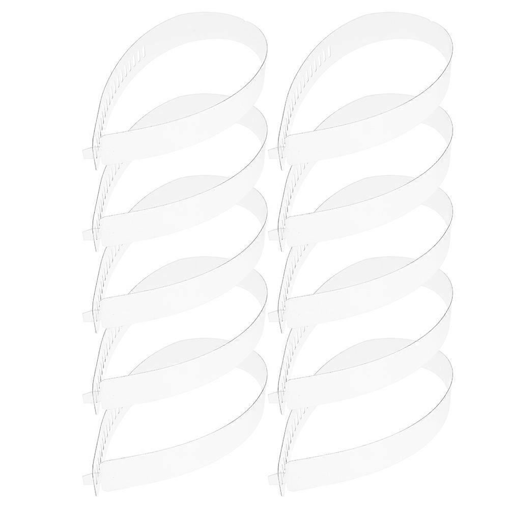 Supports de col pour hommes longueur réglable empêcher la déformation Bandes de col pour chemises 50Pcs