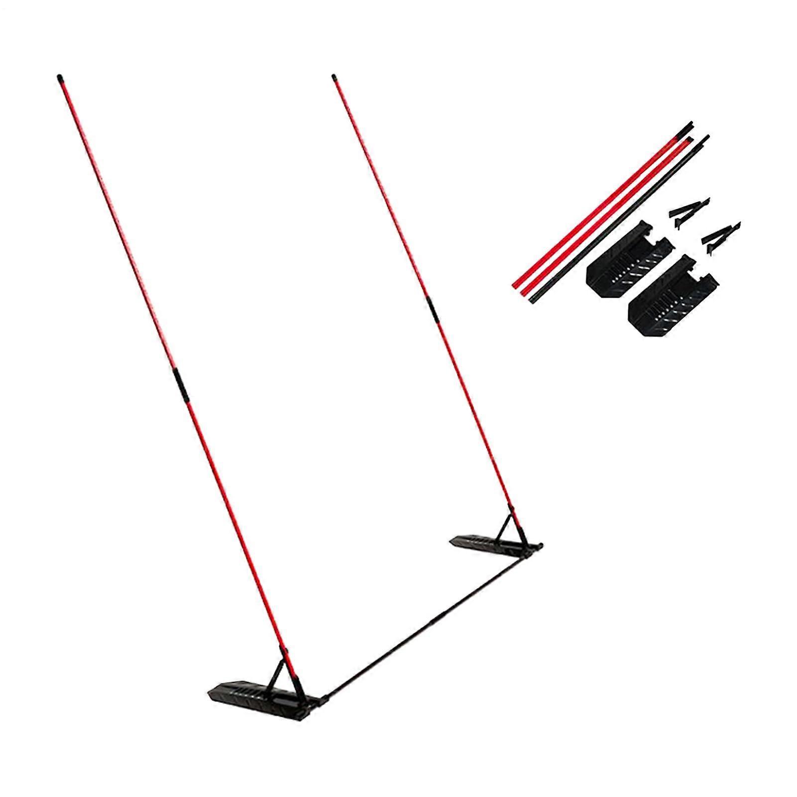 Alignment Sticks Training Aid with Angle Adjustment and Swing Consistency, Lightweight