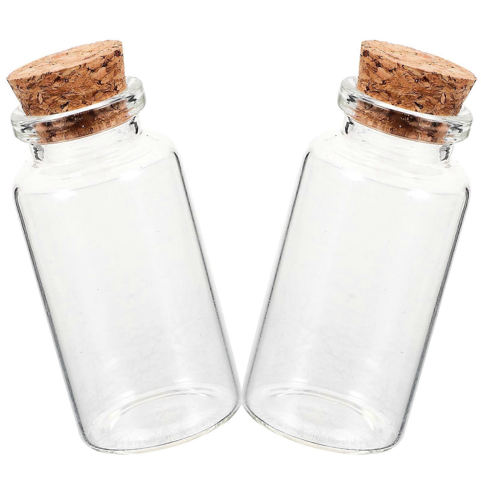 Creative Wishing Bottles Tiny Bottle DIY Decoration For Kitchen 2Pcs