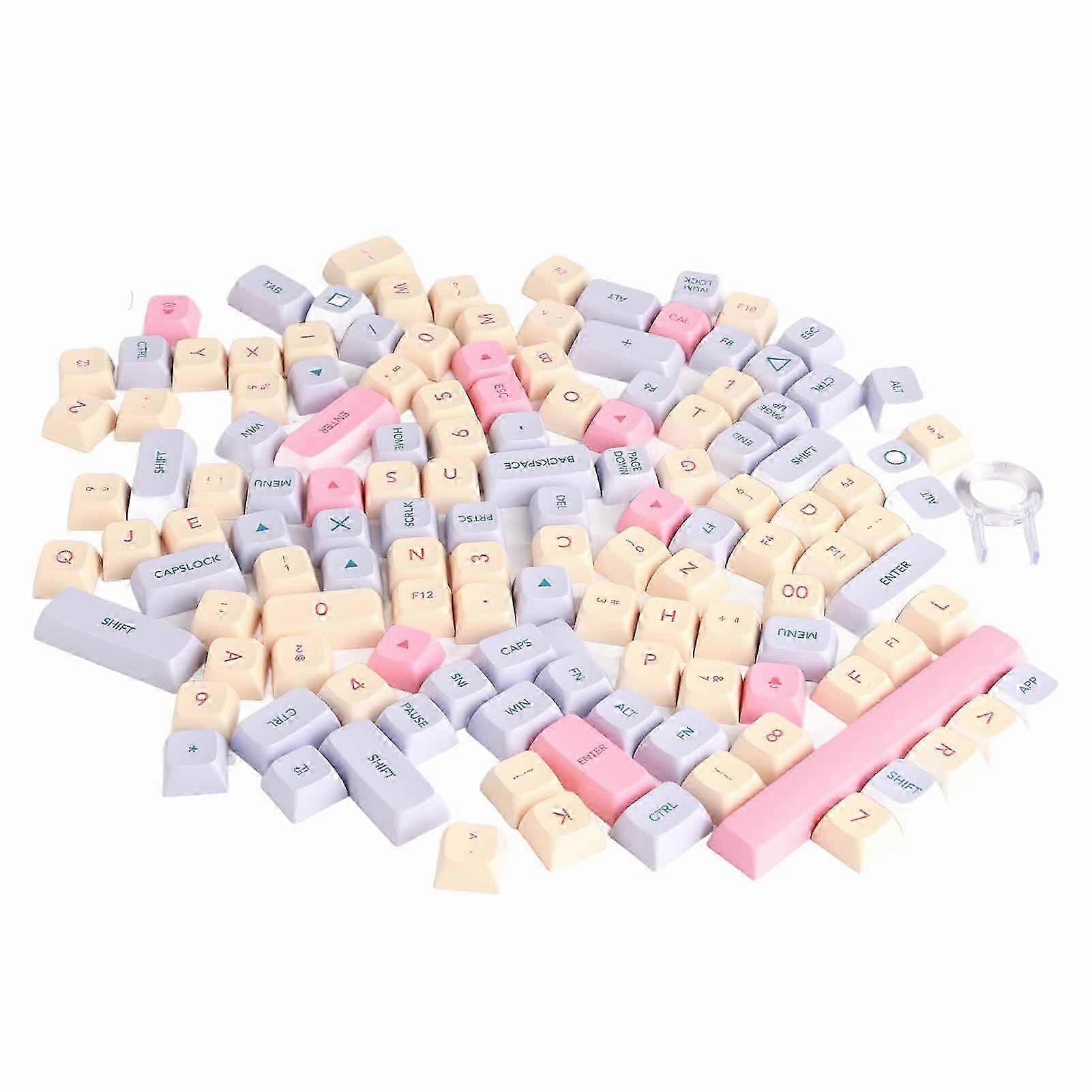 Cute and Beautiful XDA Height Stable ABS Mechanical Gaming Computer Key Cap Suitable for Mechanical Keyboards