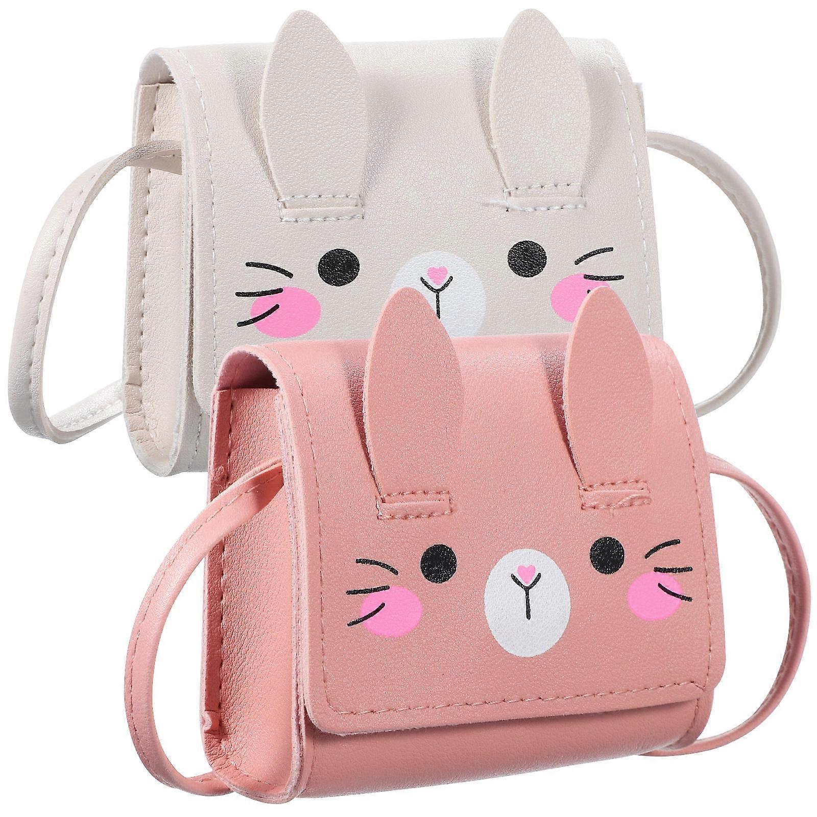 يبدو أنك تصف قائمة منتجات ل ** "2 قطعة من حقائب Cute Bunny Crossbody" ** - مثالية للإهداء ، خاصة لأعياد الميلاد! إليك