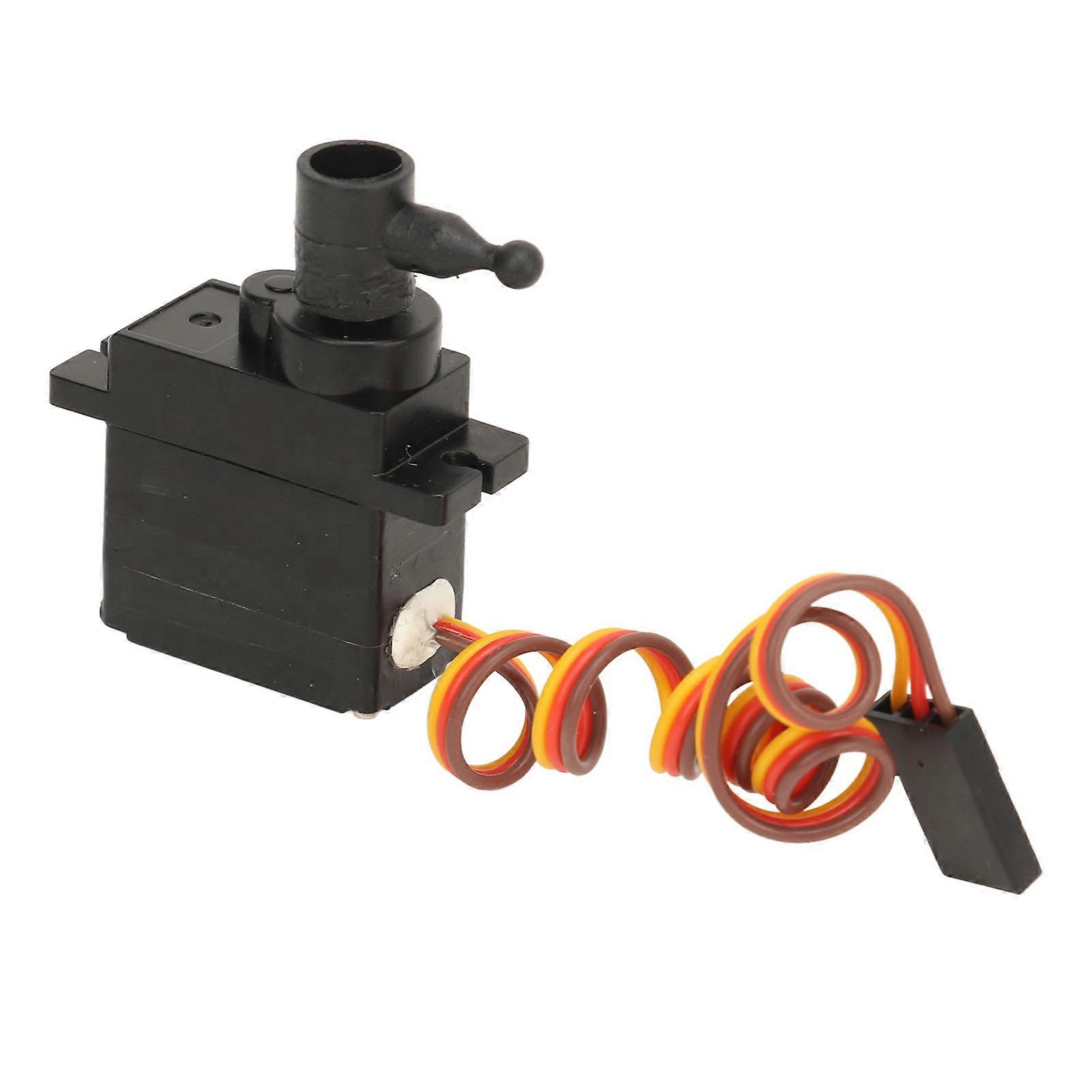 RC Car Servo Low Noise Fast Response High Load Compact Digital Servo Fit for Wltoys 1/24 2428 Remote Control Crawler Car