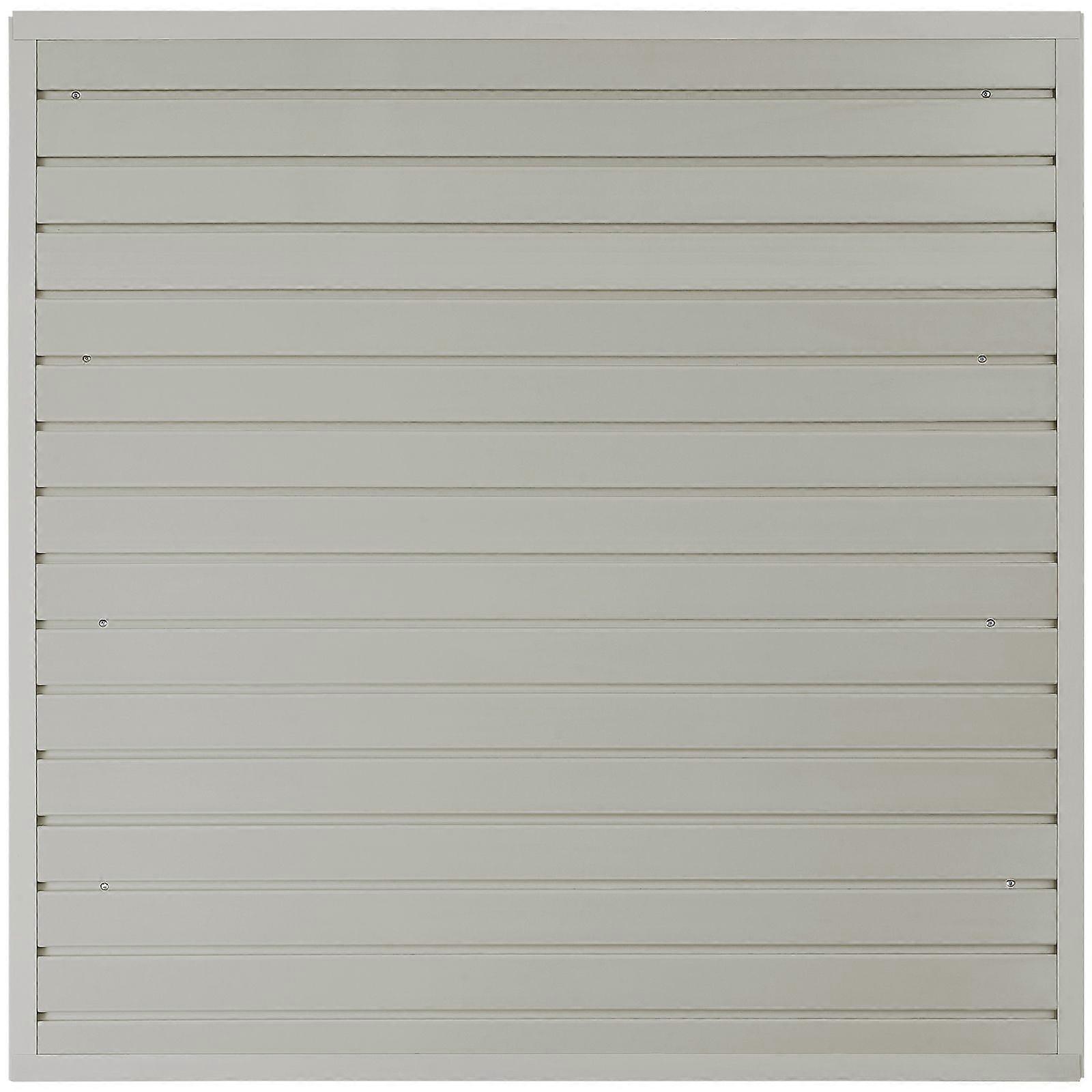 Πάνελ Slatwall, 4 ft x 1 ft 12 " H x 48 " L (Σετ 4 πάνελ), για κατάστημα λιανικής, τοίχο γκαράζ και οργανισμό αποθήκευσης σκαφών