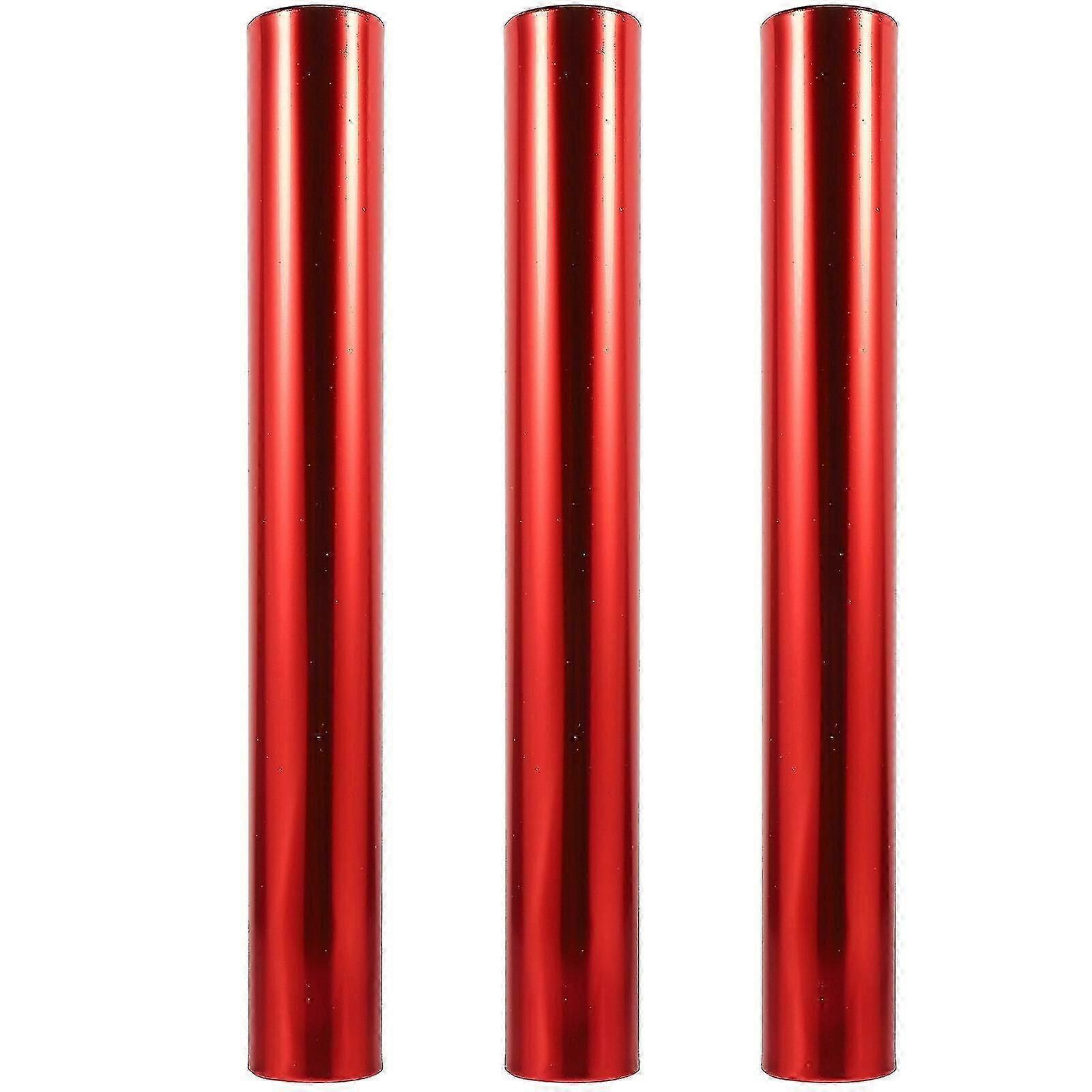 3pcs Relay Baton Track Baton Field Race Batons Running Baton For School Field Race