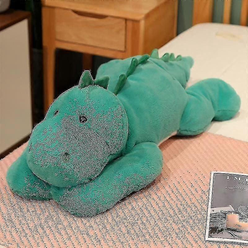 Viktad ångest Dinosaur Plush Toy Row Kudde Söt dinosaurie Fyllda djur Docka för pojkar Flickor Gåva