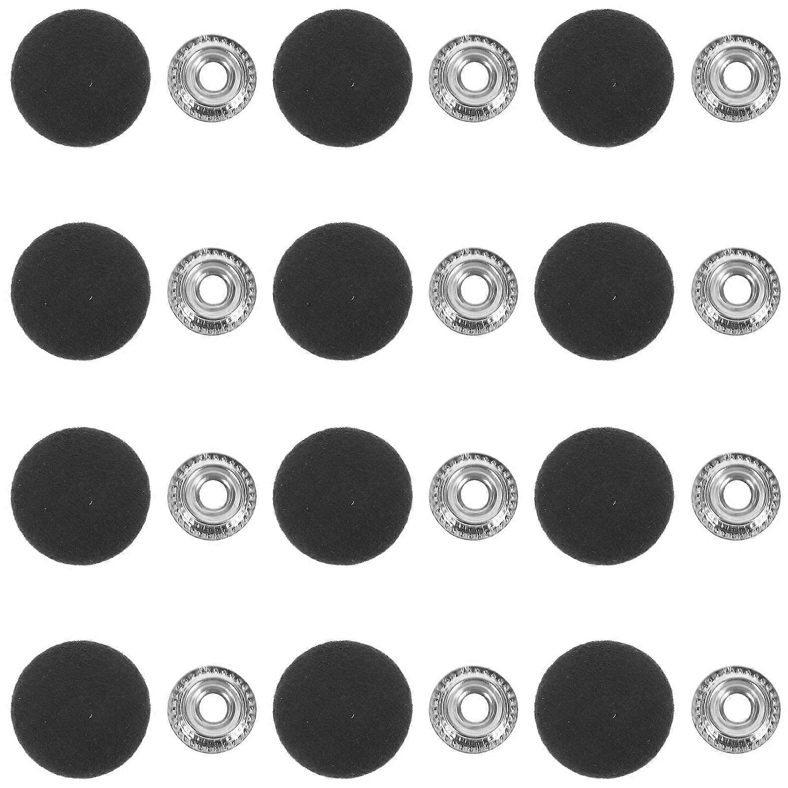 Car Roof Headliner Repair Pins 12 Sets Automotive Interior Buckles Easy No Disassembly Installation Versatile Snap Rivets for Vehicle Interior