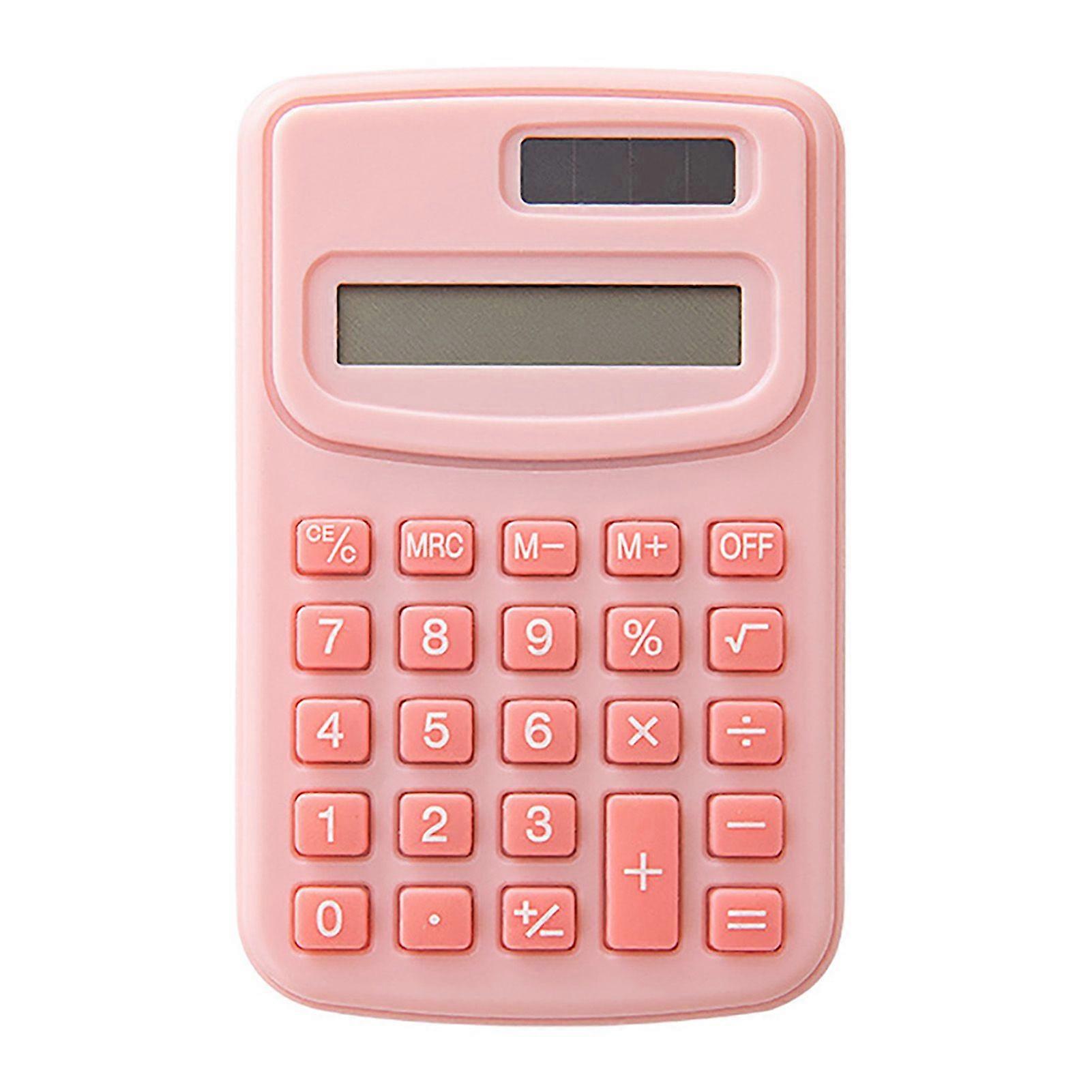 2025 Latest Model Mini Calculator Rebound Button Portable Pocket Battery