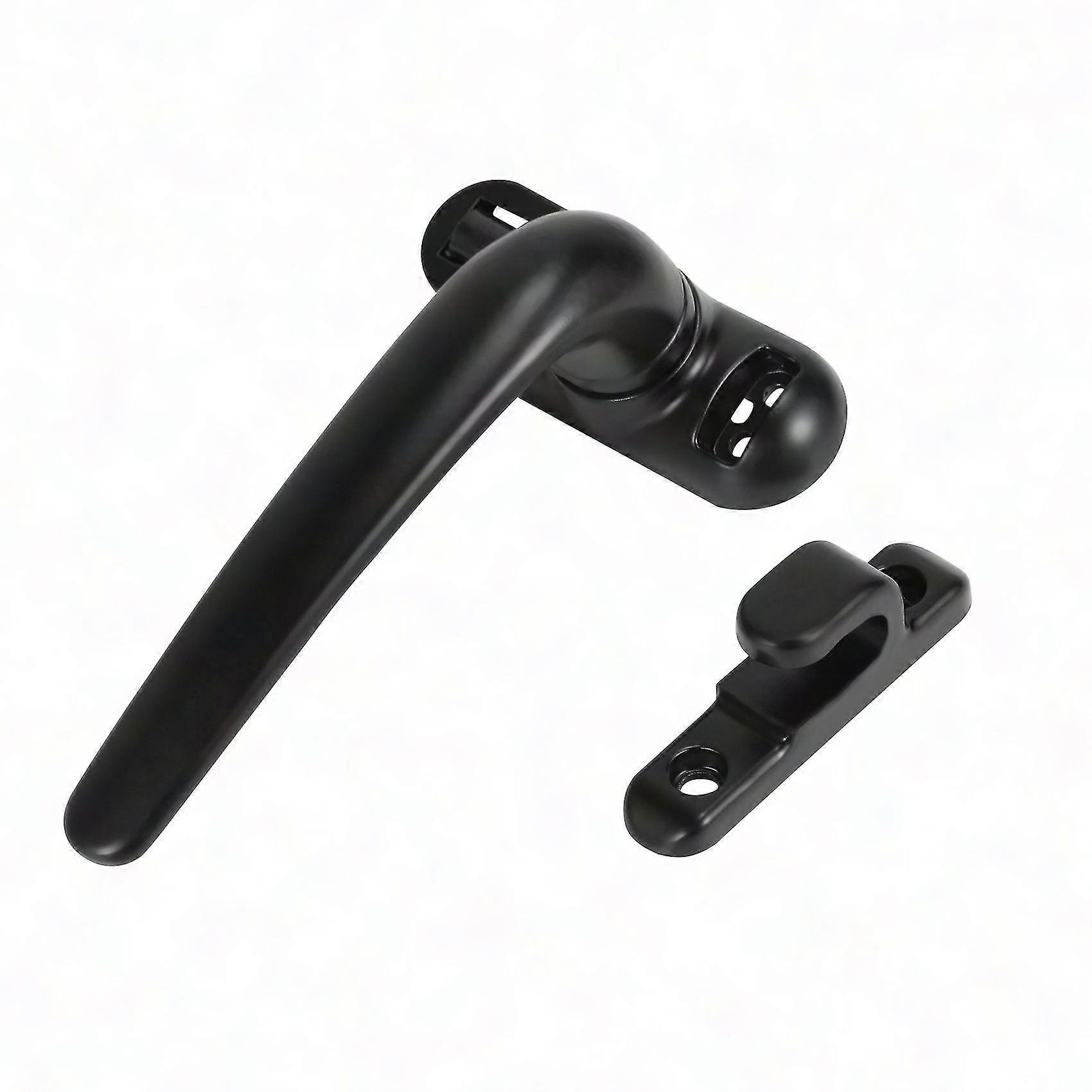 Casement Window Lock Wheel Handle Black for Door and Window Security