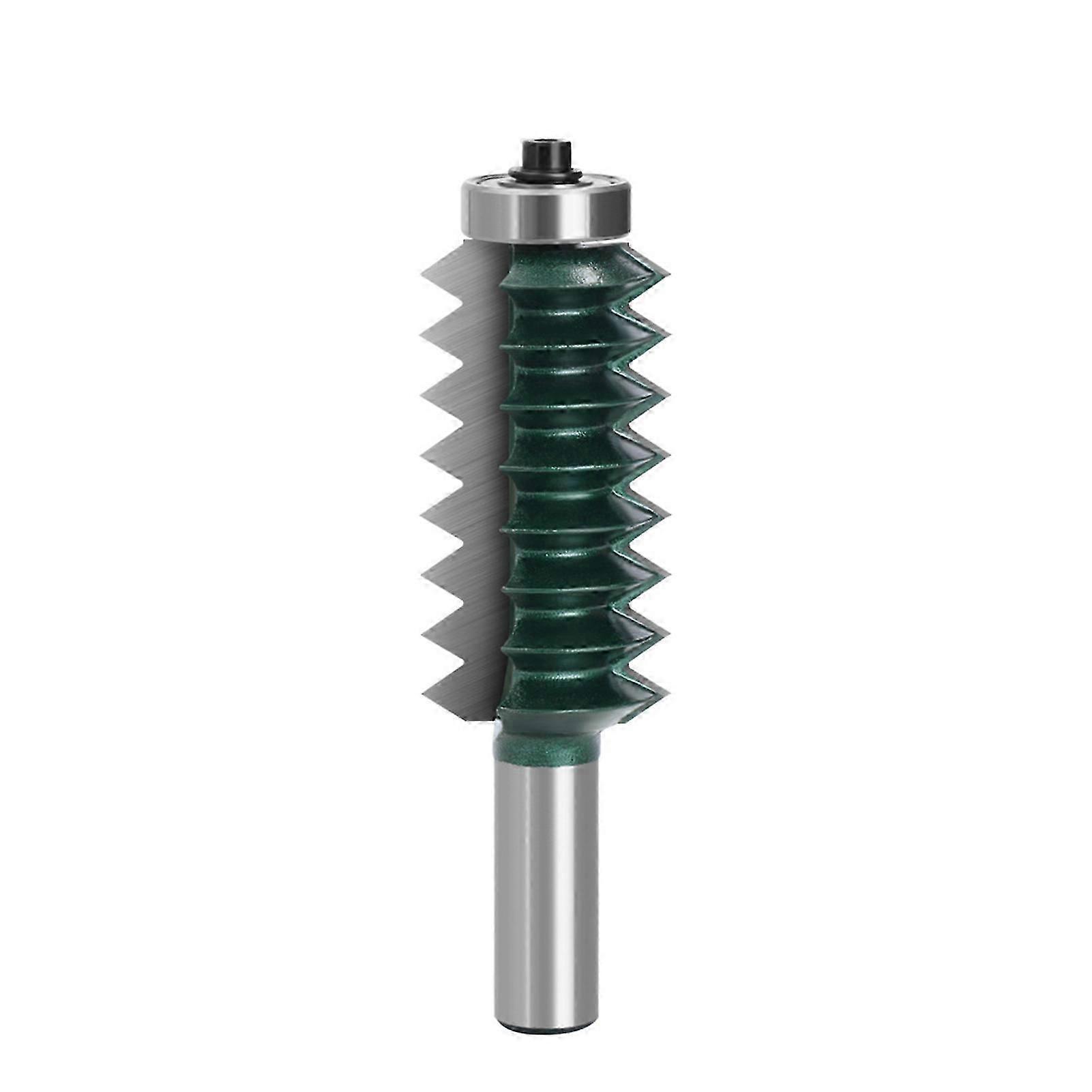 Multi Tooth Router Bit 12mm Shank Carbide Line Type Wood Milling Knife for Woodworking