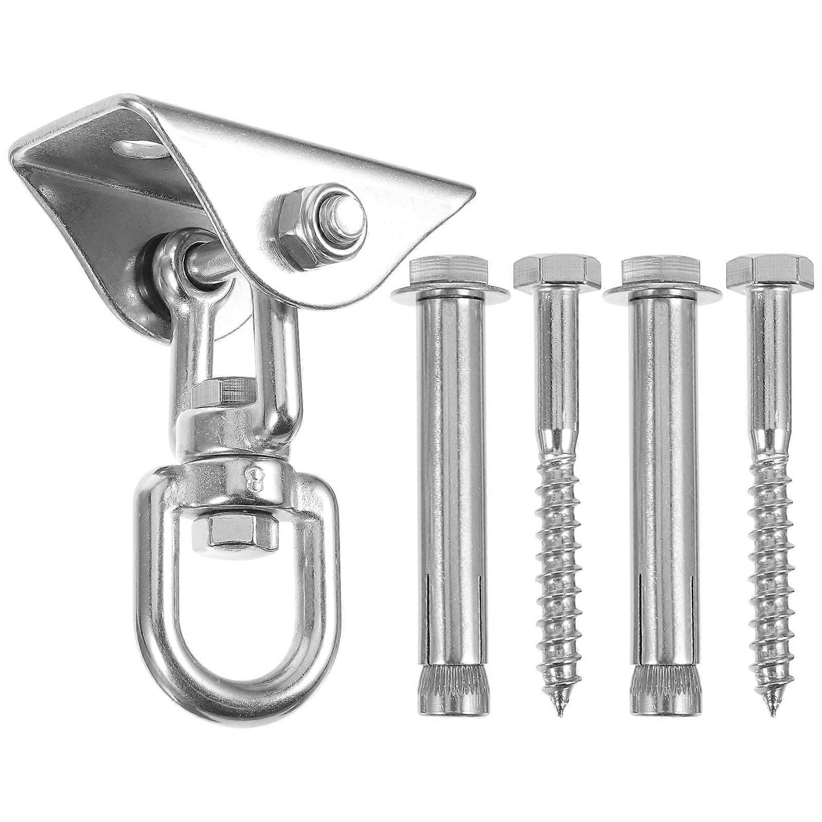 Swing Hanger Set Heavy Duty Stainless Steel Ceiling Hook for Hammocks, Swings & Hanging Chairs – Easy Indoor Installation & Durable Design