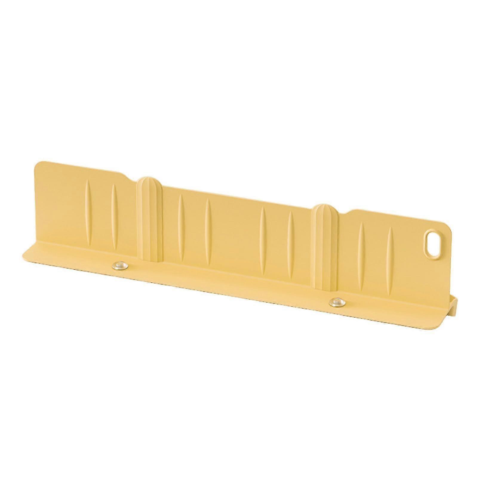 TPR Splash Guard Storage Rack with Suction Cups - Lemon Yellow