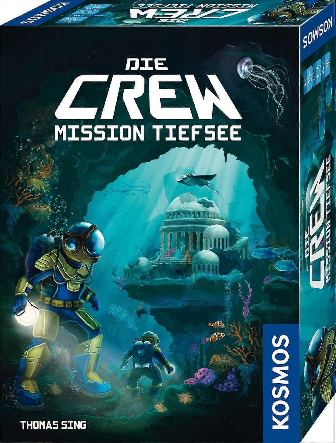 The Crew Mission Deep Sea Card Game for 35 Players, 2 Variant